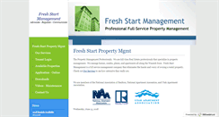 Desktop Screenshot of freshstartpm.com